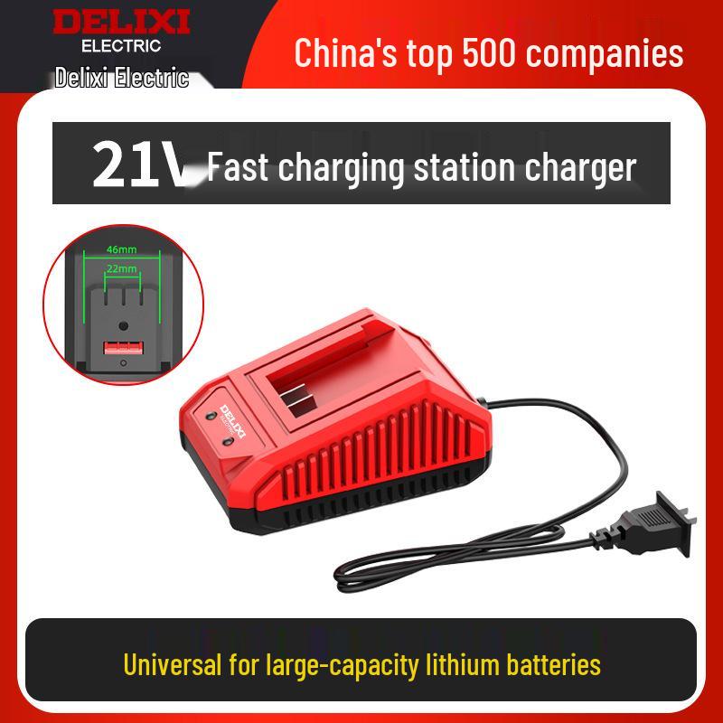 Delixi 21V Lithium Fast Charger for Drill & Hammer Tool Accessories