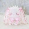 Lolita Stil Handgefertigte Kaninchen Umhängetasche Niedliche Macaron Schultertasche Geschenk für Mädchen