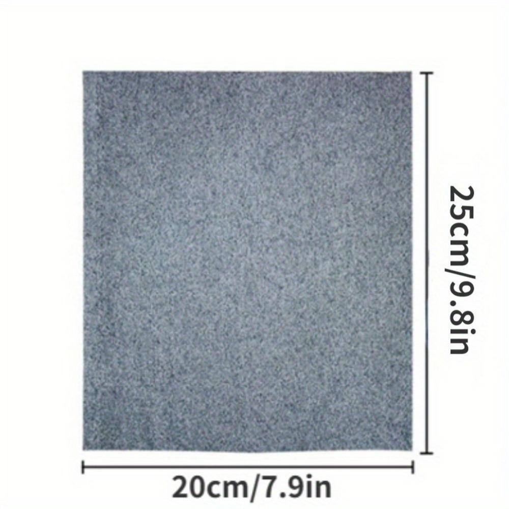 2/5/10pcs, Magic Glass Wiping Rags, Home Car Washing Towel, Household Kitchen Bathroom Cleaning Cloth, Durable Microfiber Dishwashing Rag