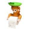 Monkey Design Napkin Holder Two-Way Paper Roll Function Soap Box Easy Installation Tissue Storage Rack Bathroom Accessories