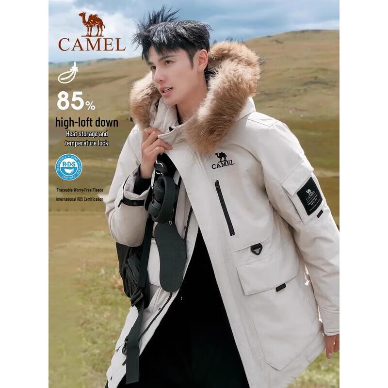 Camel Women s Outdoor Thickened Down Parka L