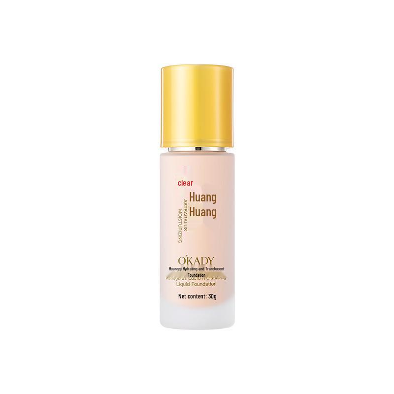 OPE Huangqi Hydrating & Long-Lasting Concealing Foundation - Clear, Moisturizing, Non-Caking, Breathable Base Makeup for Women