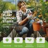 10 Pack Garden Plant Support Stakes Plant Support for Indoor Outdoor  Climbing Plants Holder Stick Moss Pole