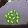 Green Starlight Egg Face Cabochon Stone 18x25mm Main Stone, Spiritual Blessing Fortune Positive Energy Meditation Gemstone For Couple Large Ring DIY
