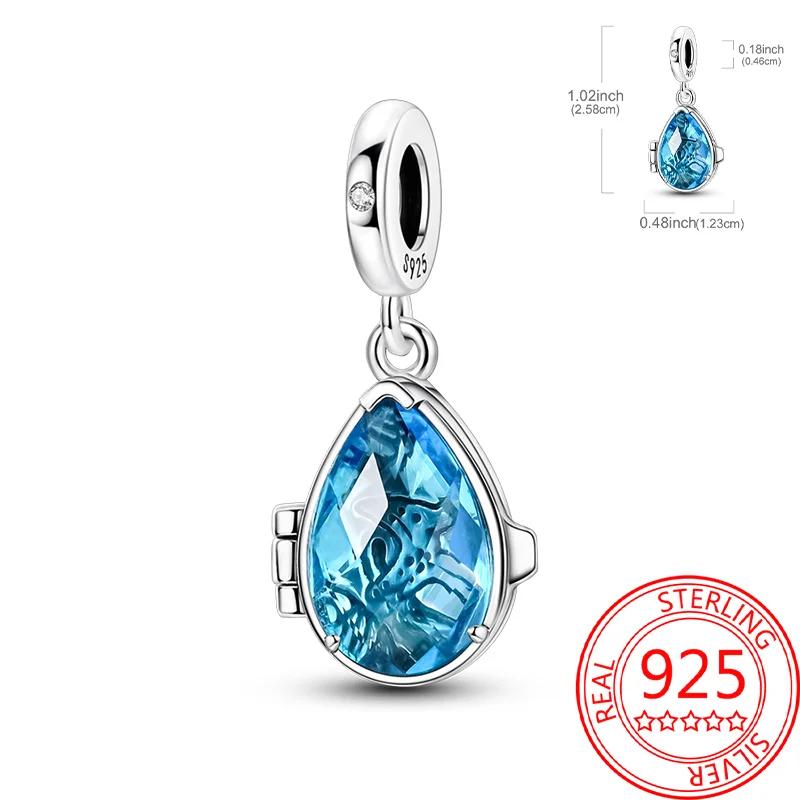 Copper Mr. Pirate & Treasure & Gold Coin & Turtle Beach Fruit Shell Blue Beads Fit Original Bracelet Diy Fine Jewelry Gift