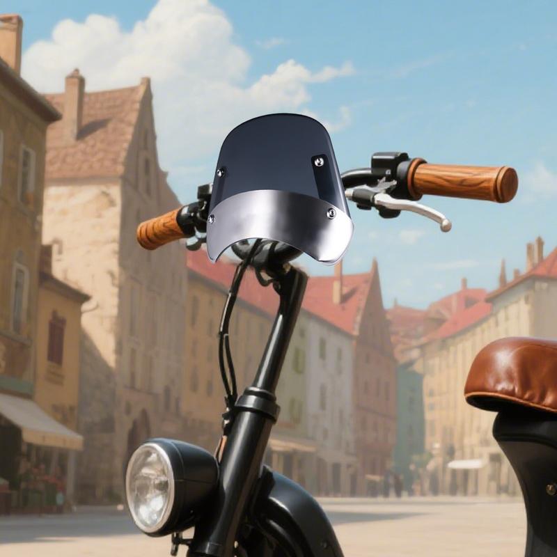 Motorfiets Windschermen Motorfiets Windscherm Scherm Automobiel Zijkuip Voor Vrouwen Mannen Familie Vrienden Bobber Motorfiets