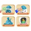 Fingerprint Electronic Bank Safe Box Password Lock Children Money Boxes  Creative Toy