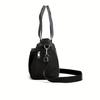 Simple And Stylish Large Capacity Women'S Bag, Nylon Cloth Bag, Lightweight And Versatile Single Shoulder Bag, Casual Handbag, C