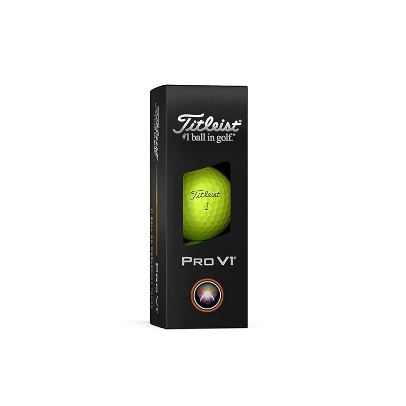 2025 Titleist Pro V1 Gelb (1 Dutzend, 12 Kugeln)