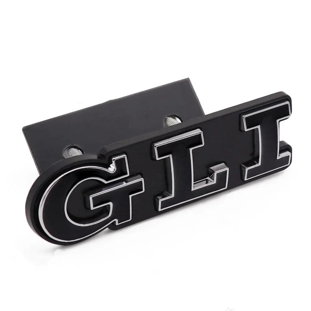 ABAO1 3D Metal Car Letters GLI Logo Rear Trunk Front Grill Badge Emblem Sticker Decals For Volkswagen VW Jetta MK2 MK4 MK5 MK6 MK7 MK8