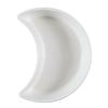 Set Of 6 Star/Moon White Ceramic Serving Dishes