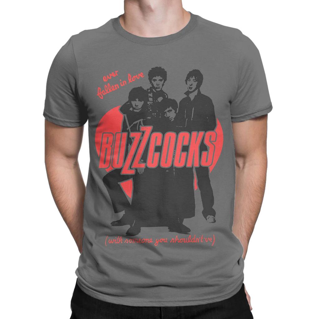 Retro 70s Graphic Funny 100 Cotton Tshirt Buzzcocks Tops Tees For Unisex