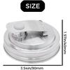 2 Pack Mason Jar Pour Spout Lid - Fits Regular Mouth & Wide Mouth Jars (86mm) - Leak Proof Stainless Steel Flip Cap for Drinking, Salad Dressing &