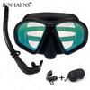 JUNHAIINS diving mask Low capacity multi-purpose diving mask Adult scuba diving mask Men's and women's diving goggles Diving 3