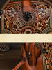 Johnature Vintage Luxury Handbag Handmade Leather Carved Women Bag Versatile Female Shoulder & Crossbody Bags