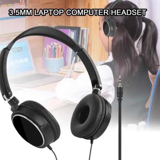 Kabelgebundenes Headset Ergonomische Intelligente Geräuschunterdrückung Klarer Klang Musik Spiel Anruf 3,5mm Kabelgebundener Gaming-Kopfhörer Audiozubehör