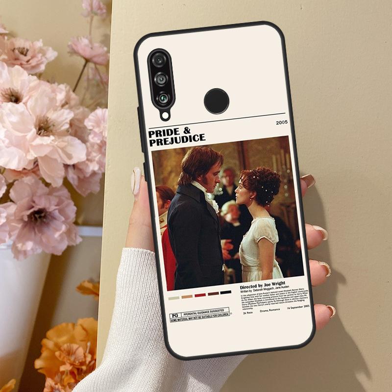 Pride And Prejudice For Honor 50 8X 9X 10i Case For Huawei P50 Pro P20 P40 P30 Lite P Smart 2021 Nova 5T Cover
