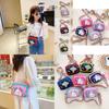Adorable Cartoon Kids Shoulder Bag Breathable Durable Oxford Cloth Cute Accessory