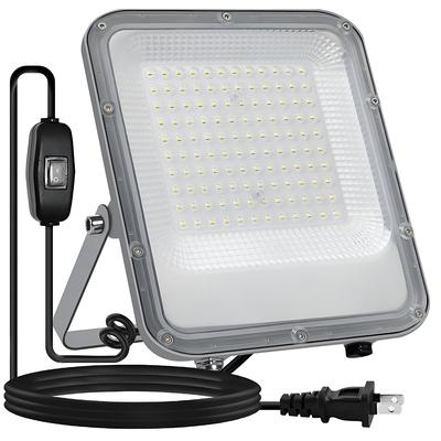 MAGOKORO LED Floodlight, Work Light, Sign Light, 100W (1000W Equivalent), 13,000LM, Ultra-Thin, 100V, Daylight Color, Outdoor, IP66 Waterproof, Heavy