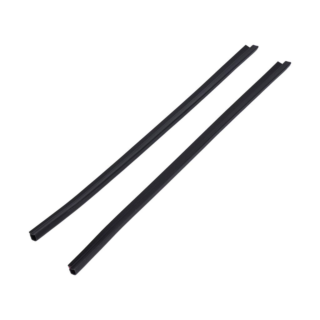 2 Pcs Car Rear Windshield Rubber Seal Strip 8200341503 Replacement for Clio 2005‑2018 (3 Door Models Only)