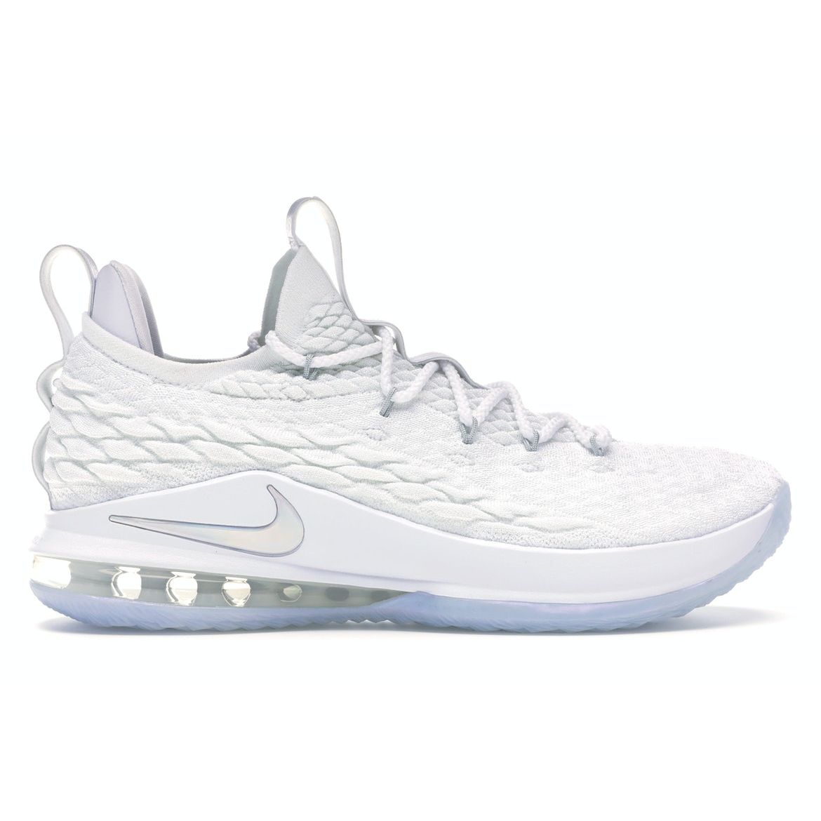 

Кроссовки унисекс Nike LeBron 15 Low White Metallic Silver AO1755-100