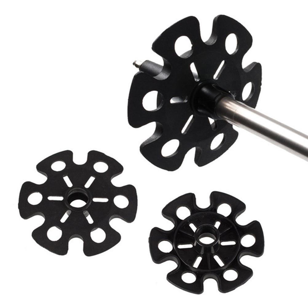 6Pcs Trekking Pole Snow Baskets Hiking Pole Replacement Tips Accessory for Snow Mud Sand