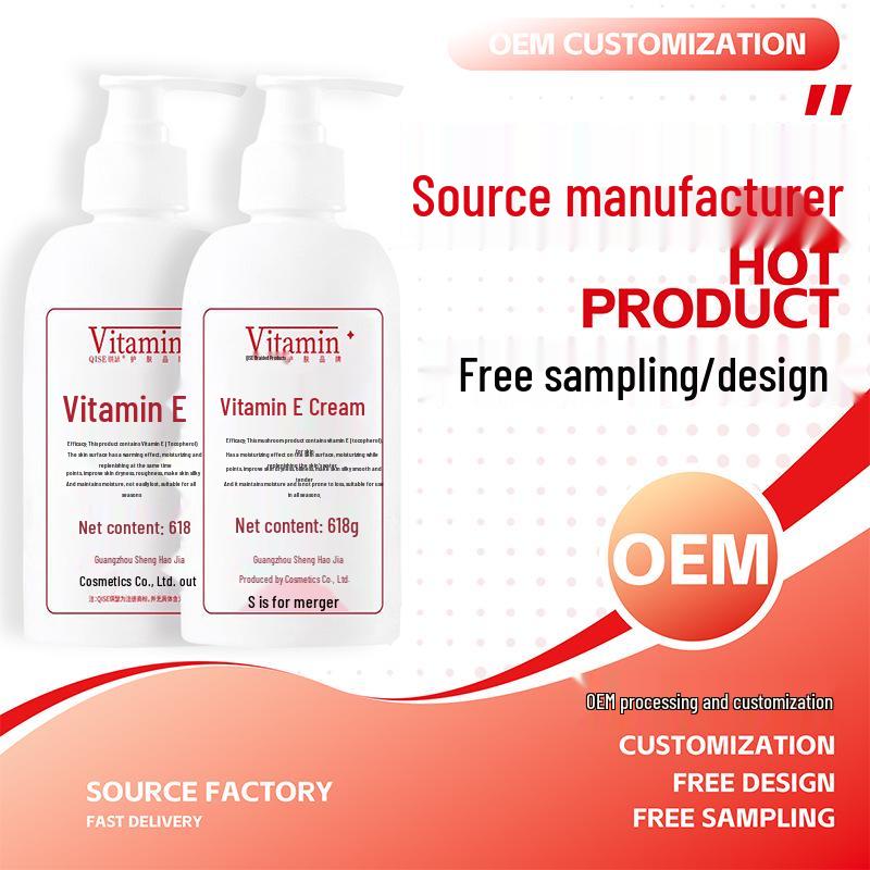 Vitamin E Moisturizing Hand & Foot Cream with Horse Oil for Cracked Heels and Dry Skin