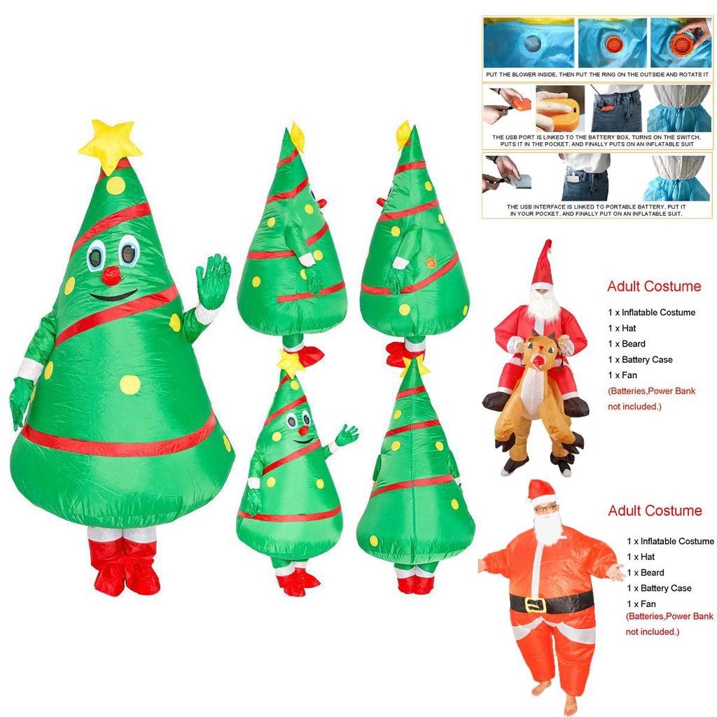 Hilarious Unisex Christmas Adult Inflatable Fancy Dress Costume For Parties And Events