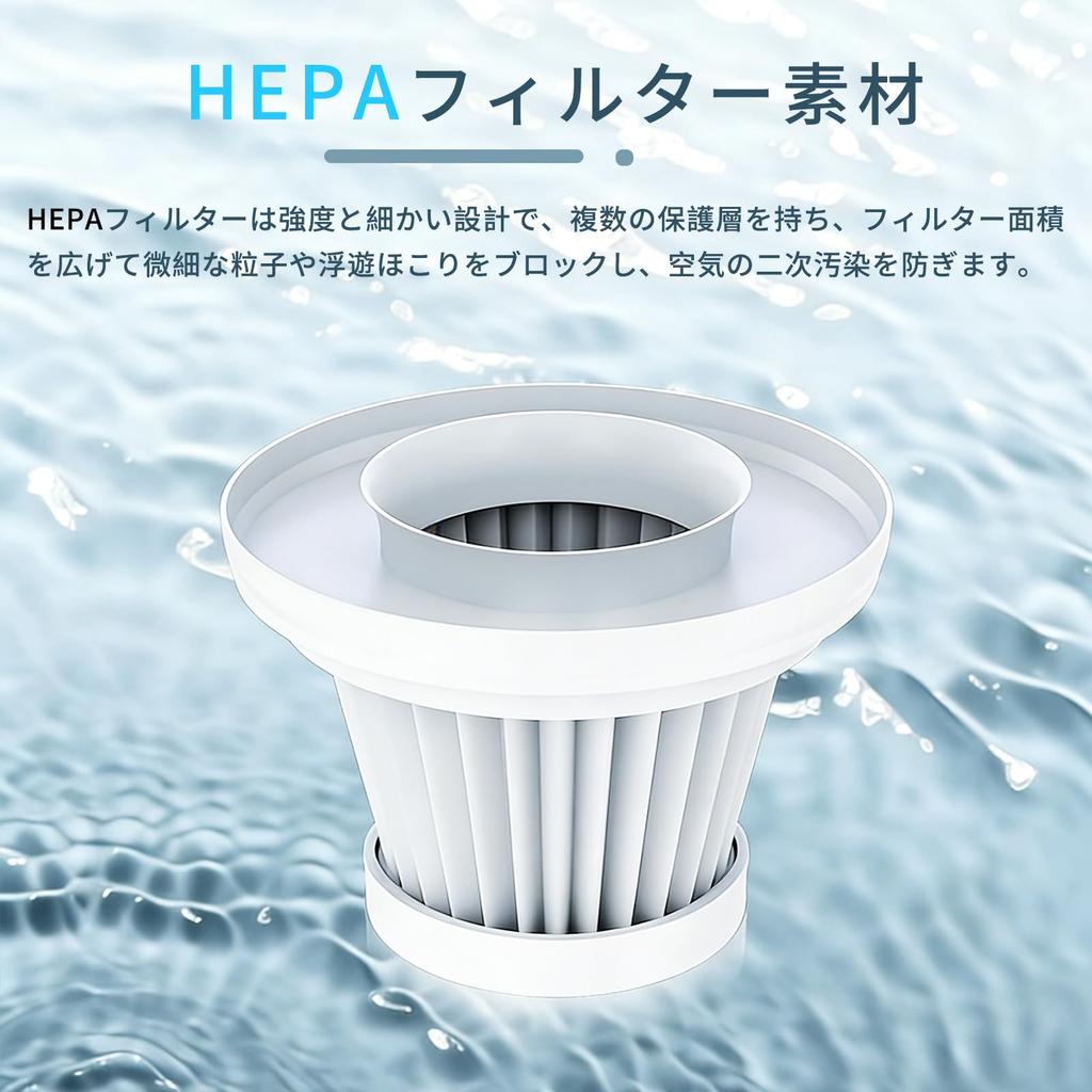 DACAIFH HEPA Filter for Car Vacuum Cleaner, Handheld Vacuum Cleaner