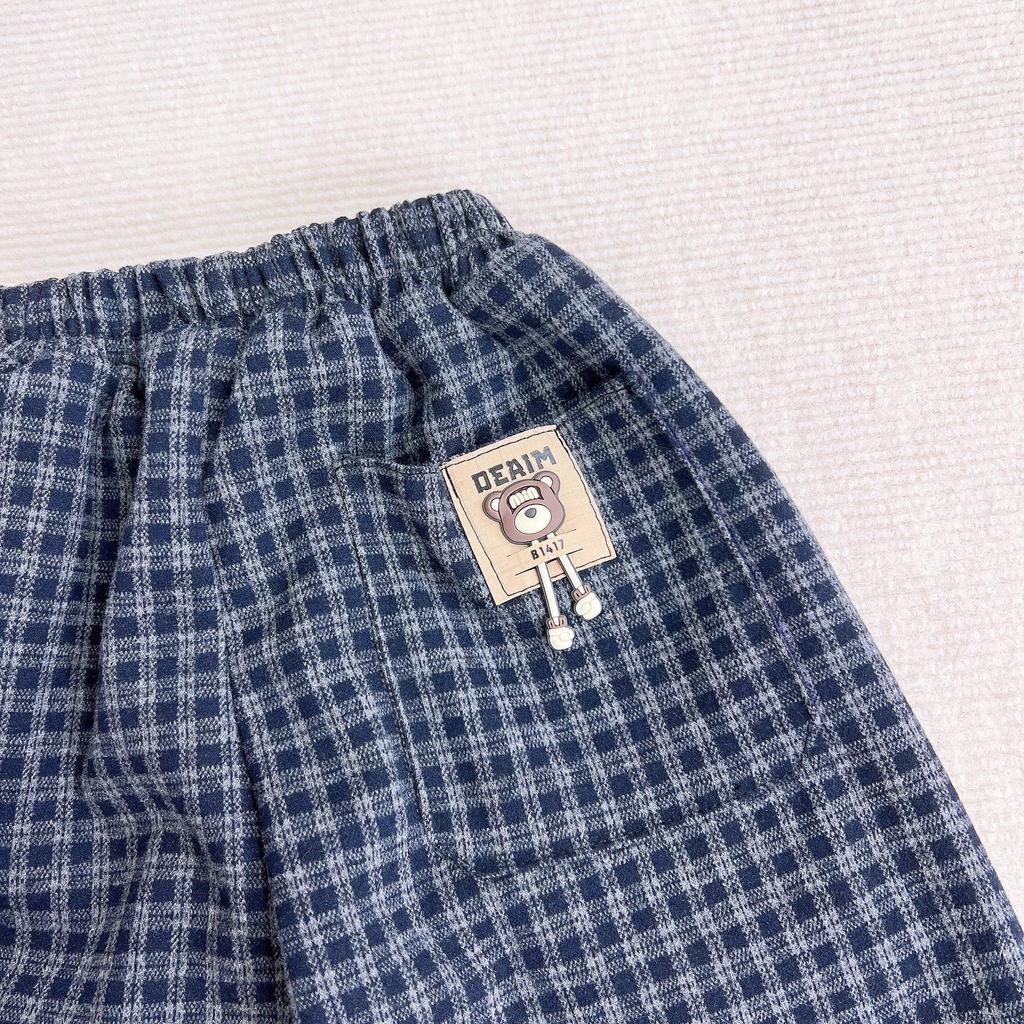 Autumn 2025 Kids' Plaid Pants - Stylish, Comfortable & Versatile