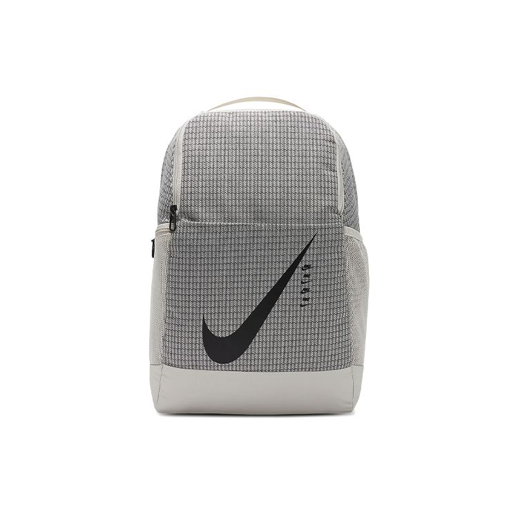 Nike Brasilia 9.0 Training Polyester Backpack Unisex Backpack Light-Redwood-Brown Black CU1026-104 Light Rosewood Umber/Black