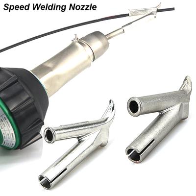 Speed Welding Nozzle Hot Air Gun Plastic Welder Tips Attachments for Heating Torch PP PE ABS PVC Floor Tank Bumper Quick Repair