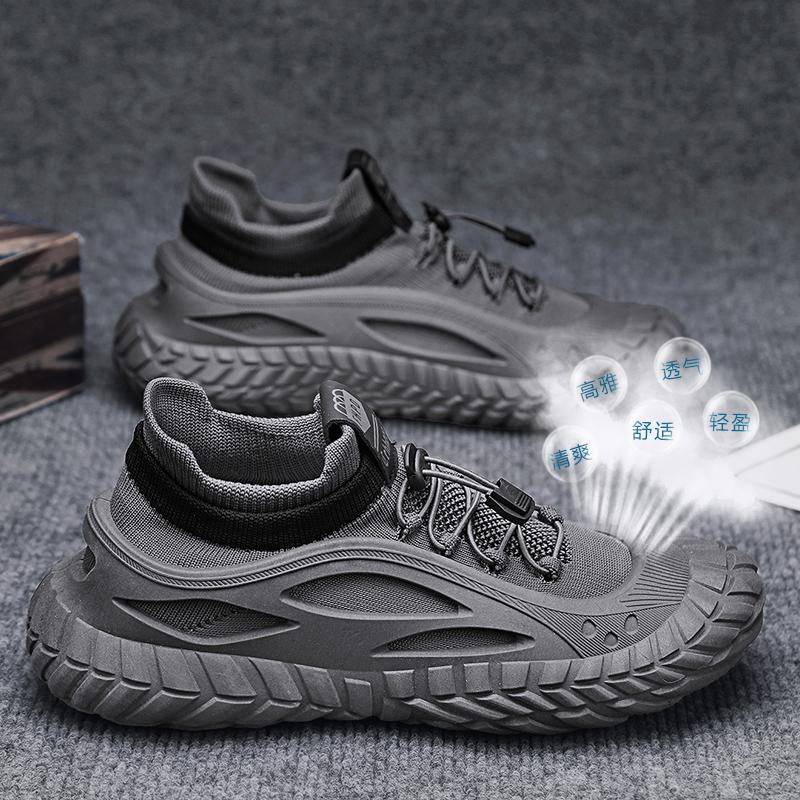 Spring Autumn New Work Safety Boots for Men Designer Work Sneakers Anti-puncture Security Shoes Work Boots Indestructible Shoes