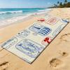 Colorful Sardines Towel For Outdoor Camping Beach Towel Super Absorbent Quick-Drying Summer Towel