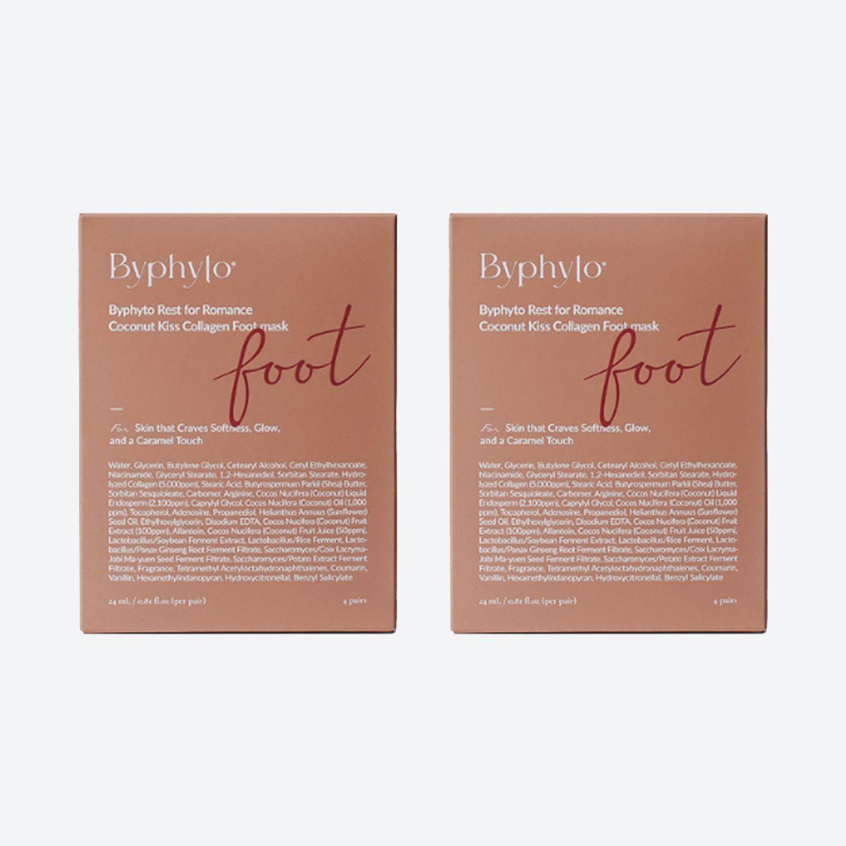 ByPito Coconut Kiss Collagen Foot Mask 2-Piece Set