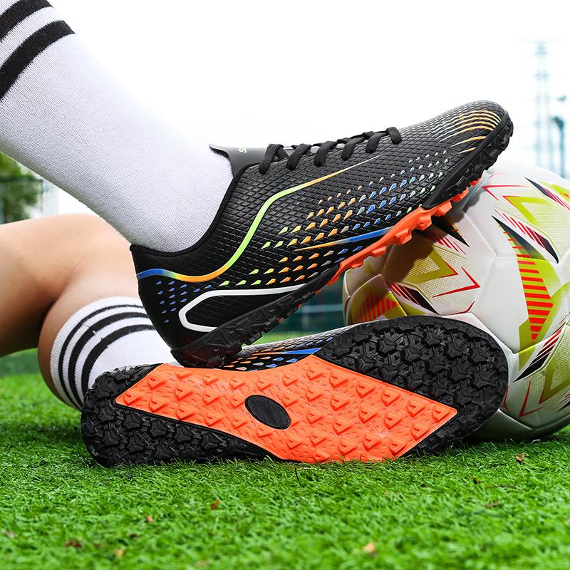 Unisex 32-46 Mens Football Shoes Training Artificial Captain Football Shoes for Kids