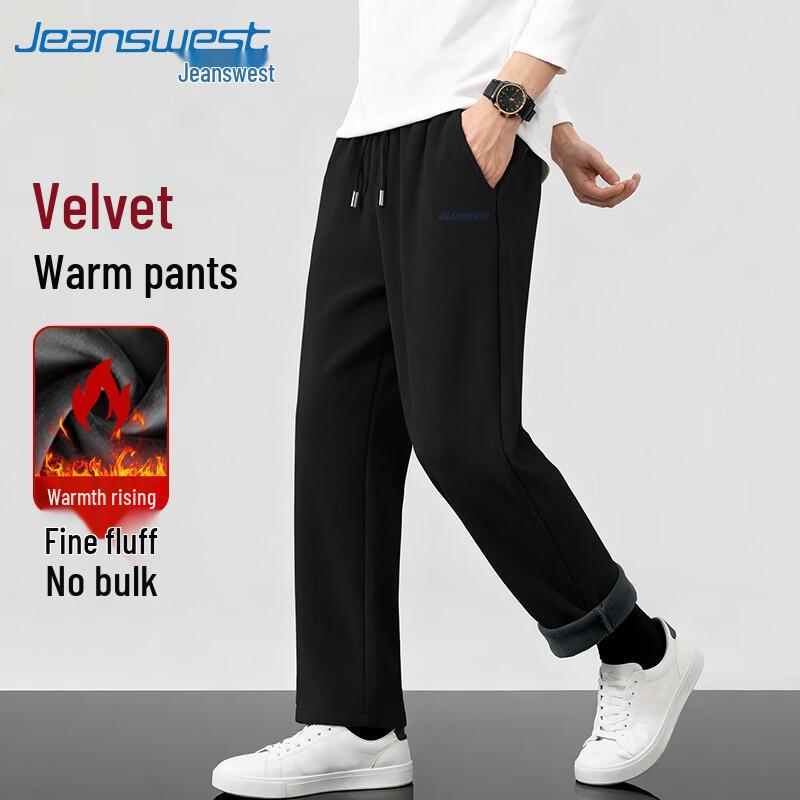 

Jeanswest Men s Winter Fleece-Lined Corduroy Straight-Leg Pants 2XL