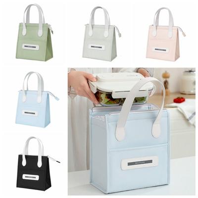 Handheld Insulated Tote Bag Large Capacity Thermal Lunch Pouch  Camping  Accessories