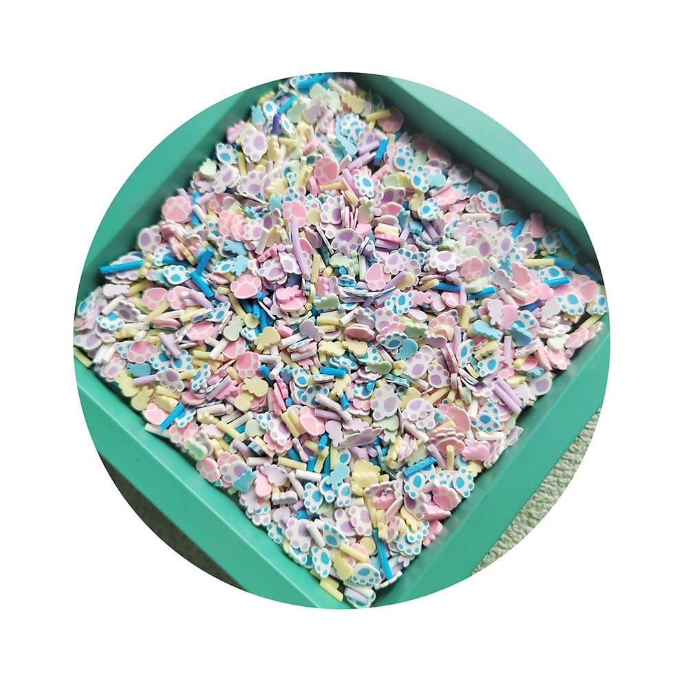 Cute Mixed Animal Themed Clay Craft Beads