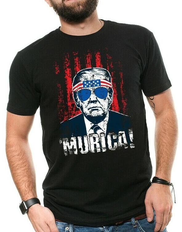 Donald Trump MAGA T shirt Murica Patriotic American USA TShirt Trump 2024 XL