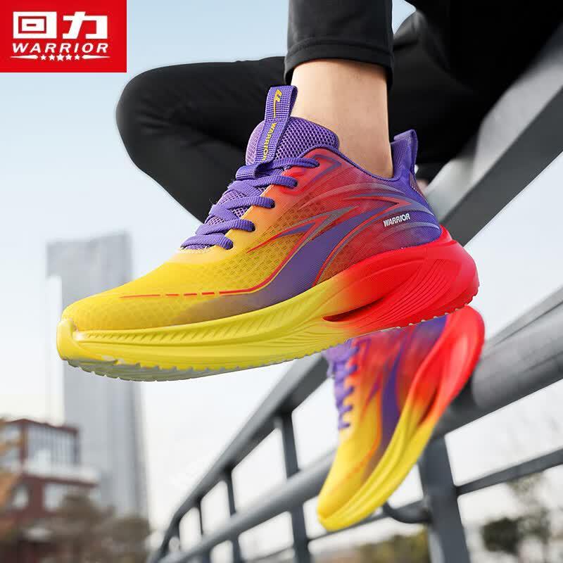 Warrior Men's Breathable Mesh Lace-Up Casual Sports Shoes