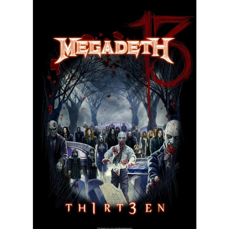 Vintage Heavy Metal Rock Band Megadeths Album Poster Canvas Painting and Prints Hip Hop Singer Wall Art for Home Room Decor Gift