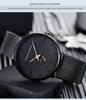 Men's Black Luminous Quartz Sports Watch - Trendy Waterproof Wristwatch