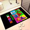 Game Rainbow Friends Print Rug, Washable Floor Carpet, For Entryway Dorm Laundry Room Office Study, Home Decor Birthday Christmas Gift