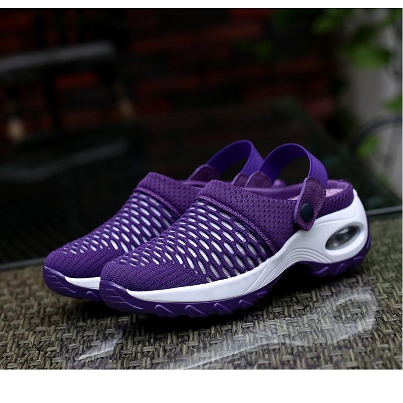 

2025 женские сандалии большого размера на высокой подошве и дышащие 35--42 популярные 42 синий