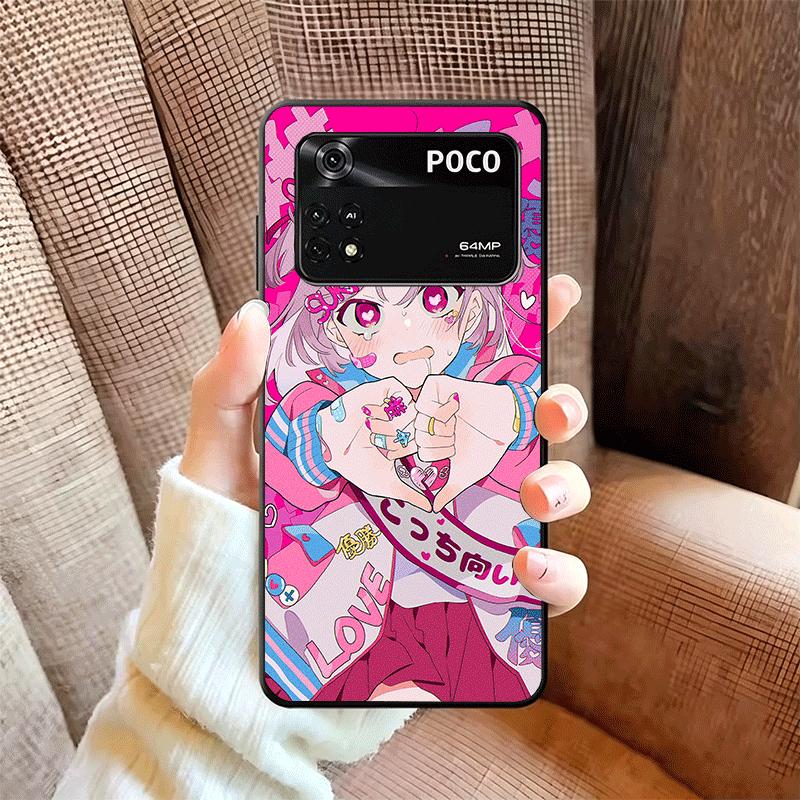 Anime Kwaii Girl Ins Style Soft Phone Case for Xiaomi Poco X5 X6 X7 X8 Pro Max X3 F7 F8 Ultra M8 M7 M6 M5 Redmi 15 15C 14C 13C 1