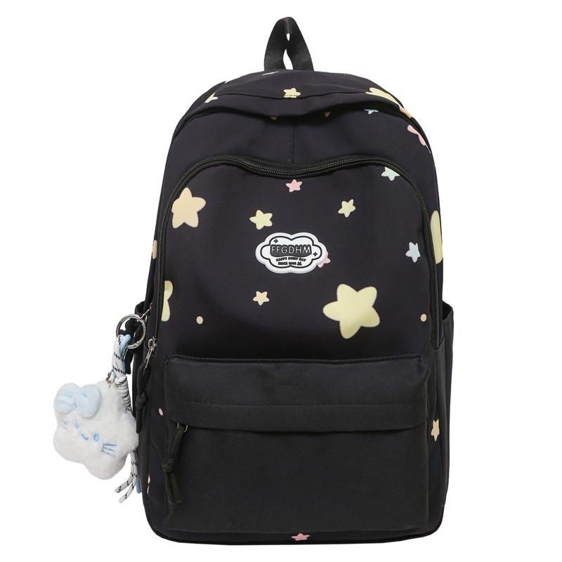 The New Schoolbag Is High-value, Fresh and Sweet, Candy-colored Backpack, Lightweight and Large-capacity Backpack for Junior High School Students.