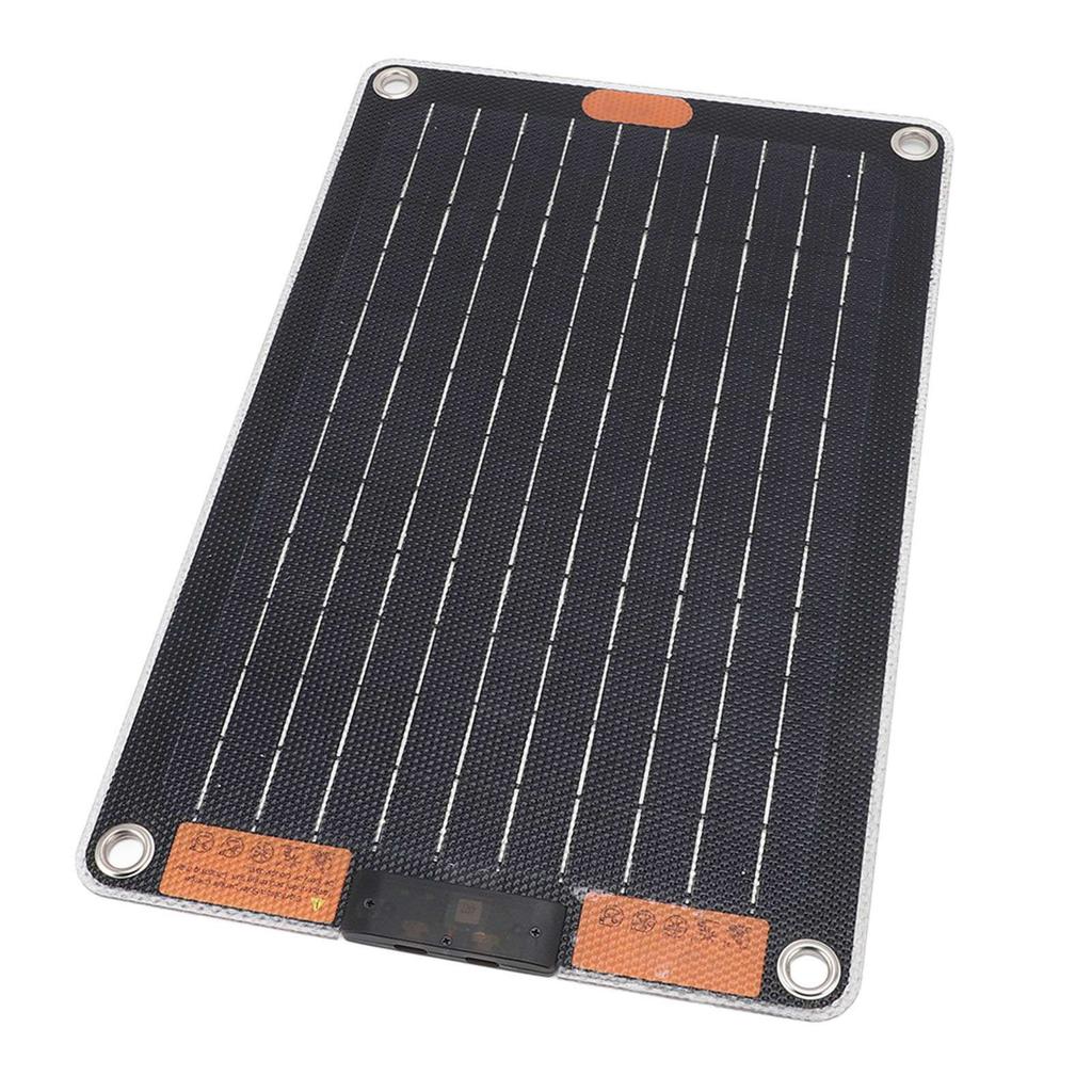 30W 5V3A Solar Panel Doppelseitige Power Generation Ultra Dünne Wasser Undurchlässig Schnelle Lade Solar