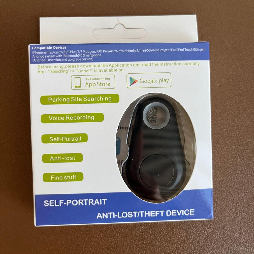 Smart Bluetooth Anti-lost Tracker & Two-way Alarm Key Chain