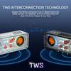 Transparent Mecha Wireless Bluetooth Speaker Home Computer E Sports Colorful Light Steel Cannon Bass Diaphragm